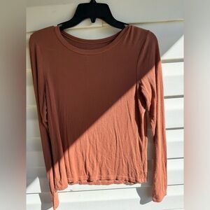 American Eagle Soft & Sexy Rib Longsleeve Size Medium
